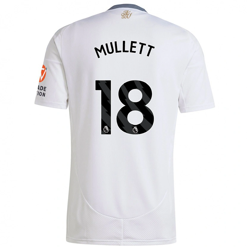 Danxen Kid Georgia Mullett #18 White Away Jersey 2024/25 T-Shirt