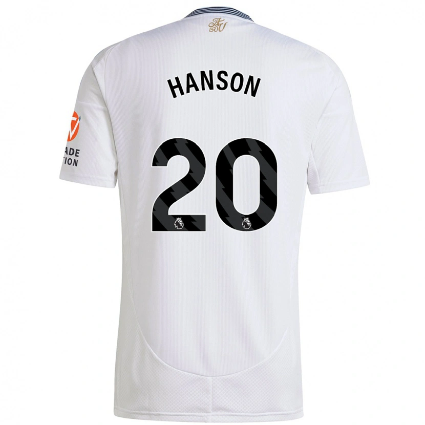 Danxen Kid Kirsty Hanson #20 White Away Jersey 2024/25 T-Shirt