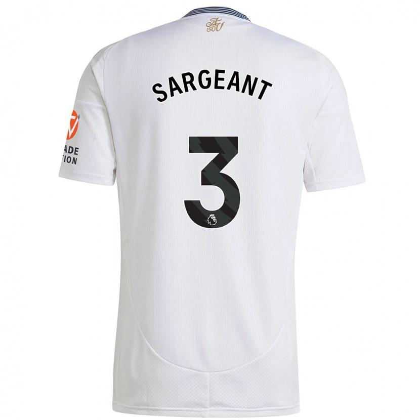 Danxen Kid Meaghan Sargeant #3 White Away Jersey 2024/25 T-Shirt