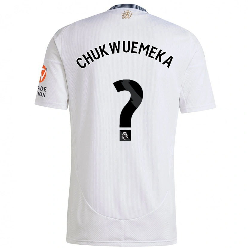 Danxen Kid Caleb Chukwuemeka #0 White Away Jersey 2024/25 T-Shirt