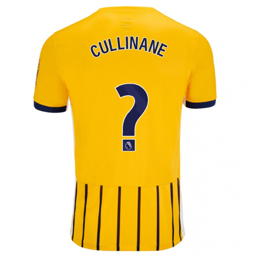 Danxen Kid Billy-Ray Cullinane #0 Gold Blue Pinstripes Away Jersey 2024/25 T-Shirt