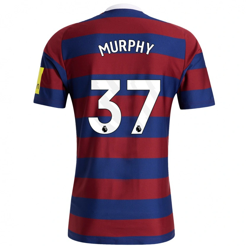 Danxen Kid Alex Murphy #37 Burgundy Navy Blue Away Jersey 2024/25 T-Shirt