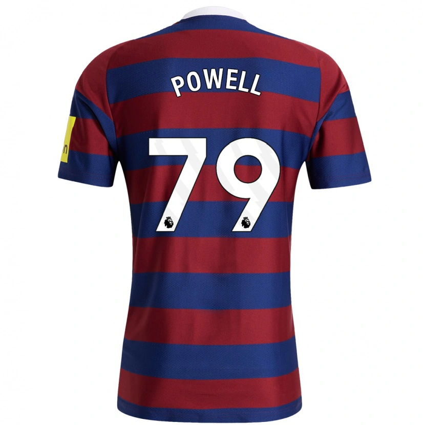 Danxen Kid Rory Powell #79 Burgundy Navy Blue Away Jersey 2024/25 T-Shirt