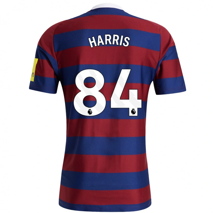 Danxen Kid Aidan Harris #84 Burgundy Navy Blue Away Jersey 2024/25 T-Shirt