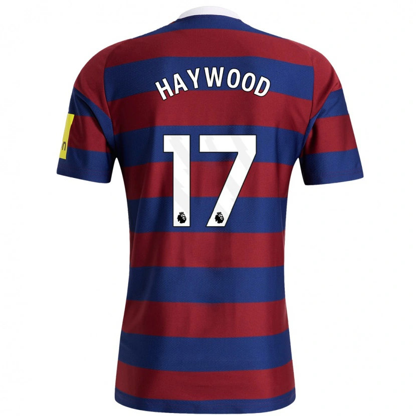 Danxen Kid Sophie Haywood #17 Burgundy Navy Blue Away Jersey 2024/25 T-Shirt