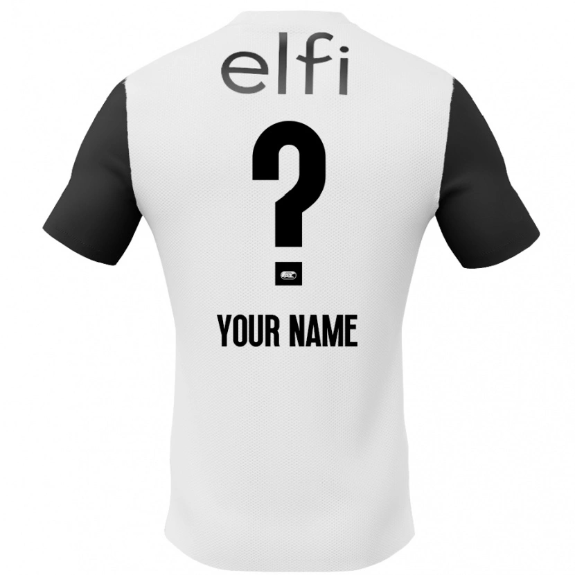 Danxen Kid Your Name #0 White Black Away Jersey 2024/25 T-Shirt