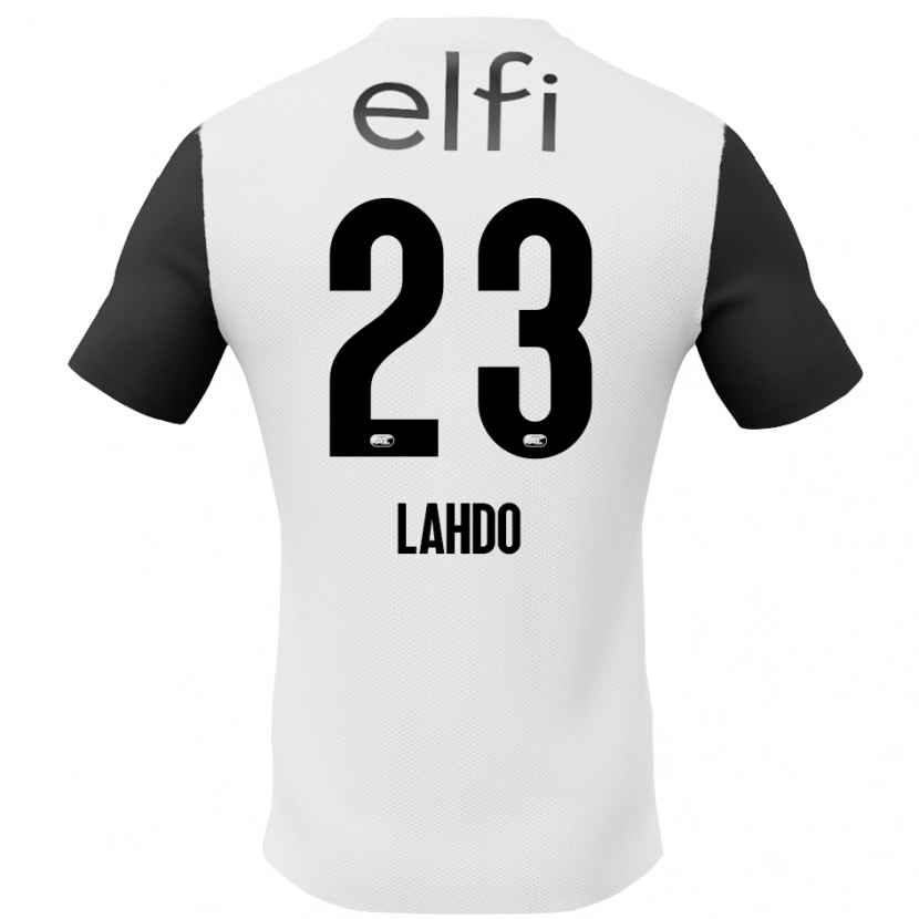 Danxen Kid Mayckel Lahdo #23 White Black Away Jersey 2024/25 T-Shirt