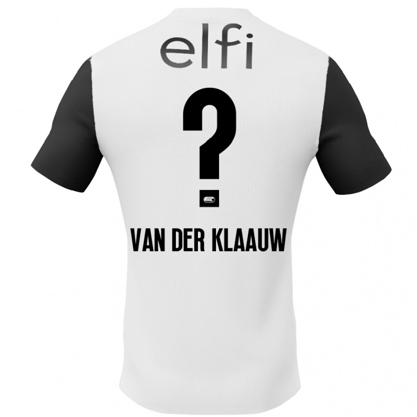 Danxen Kid Deacon Van Der Klaauw #0 White Black Away Jersey 2024/25 T-Shirt