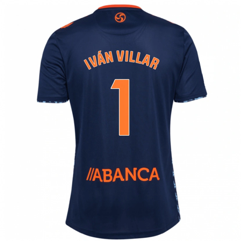 Danxen Kid Iván Villar #1 Navy Blue Away Jersey 2024/25 T-Shirt