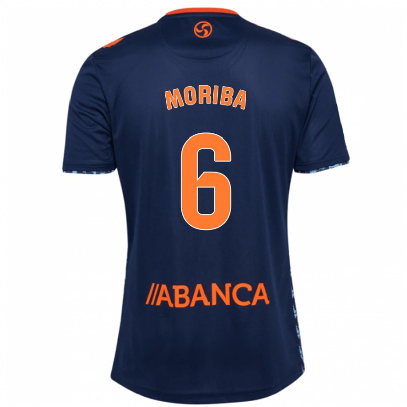 Danxen Kid Ilaix Moriba #6 Navy Blue Away Jersey 2024/25 T-Shirt