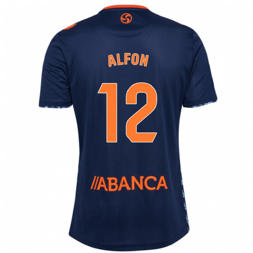 Danxen Kid Alfon González #12 Navy Blue Away Jersey 2024/25 T-Shirt