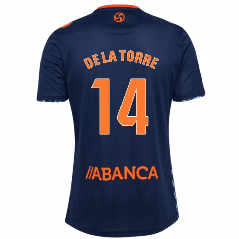 Danxen Kid Luca De La Torre #14 Navy Blue Away Jersey 2024/25 T-Shirt