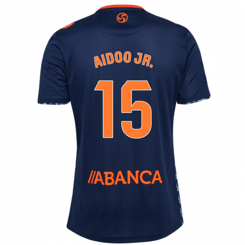 Danxen Kid Joseph Aidoo #15 Navy Blue Away Jersey 2024/25 T-Shirt