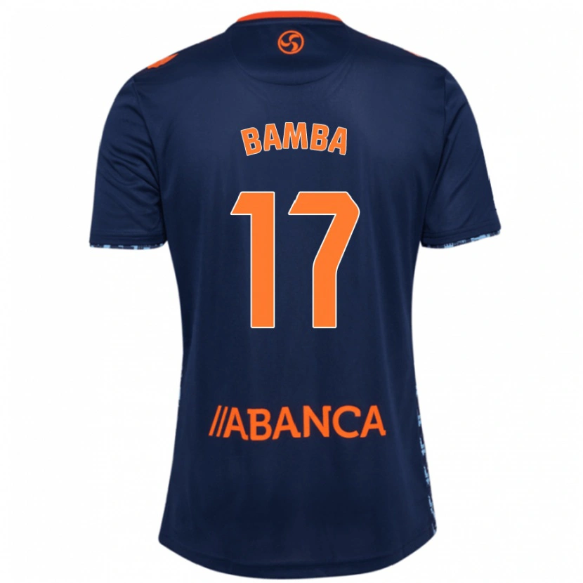 Danxen Kid Jonathan Bamba #17 Navy Blue Away Jersey 2024/25 T-Shirt