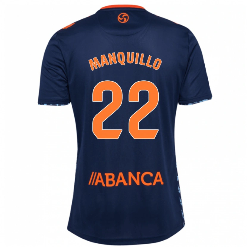 Danxen Kid Javier Manquillo #22 Navy Blue Away Jersey 2024/25 T-Shirt