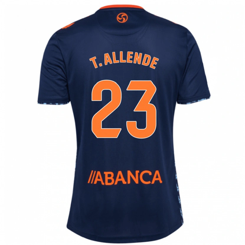 Danxen Kid Tadeo Allende #23 Navy Blue Away Jersey 2024/25 T-Shirt