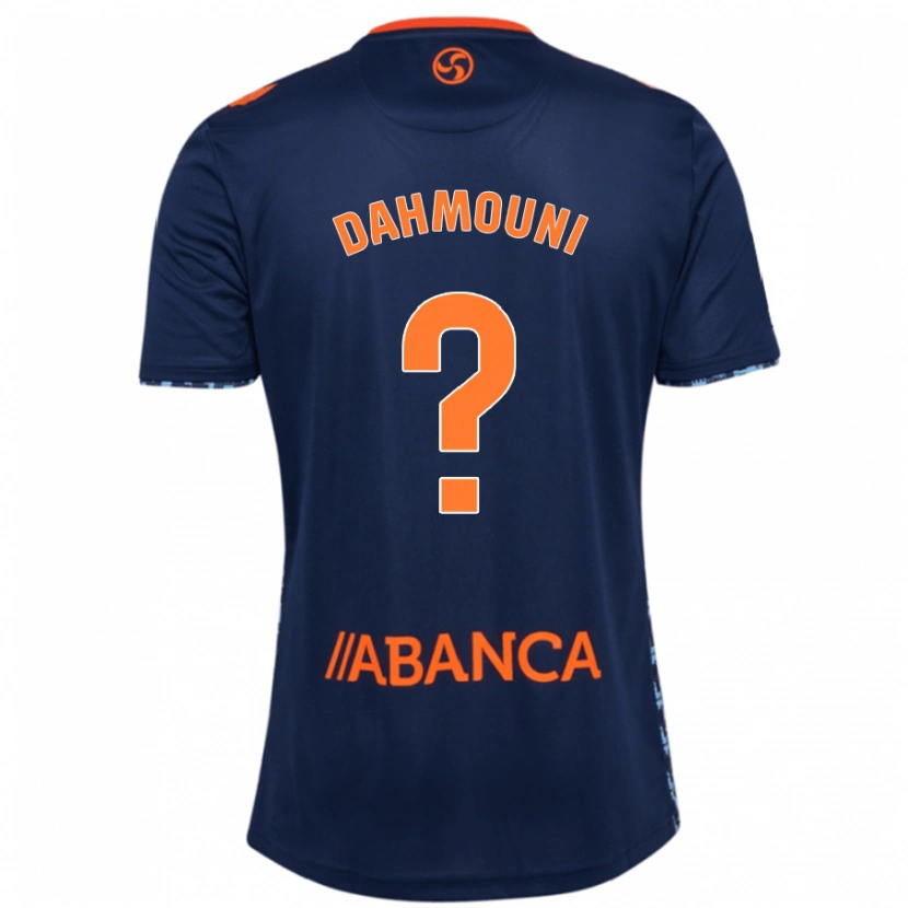 Danxen Kid Moha Dahmouni #0 Navy Blue Away Jersey 2024/25 T-Shirt