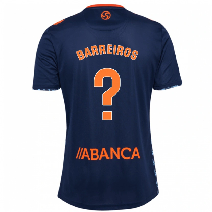 Danxen Kid Iago Barreiros #0 Navy Blue Away Jersey 2024/25 T-Shirt