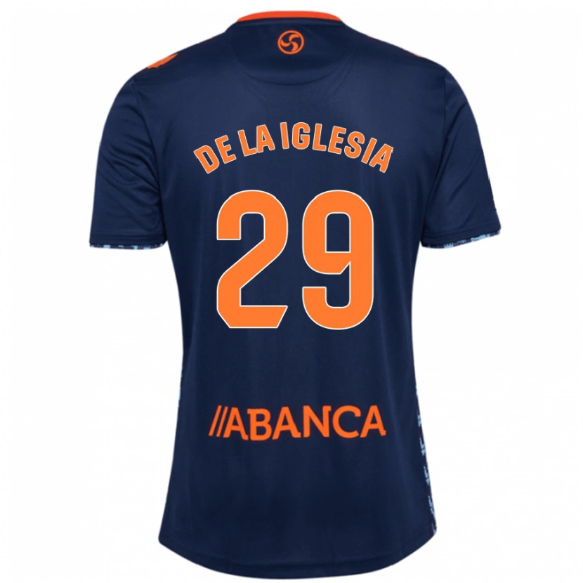 Danxen Kid David De La Iglesia #29 Navy Blue Away Jersey 2024/25 T-Shirt