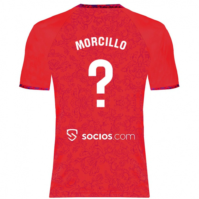 Danxen Kid Raquel Morcillo #0 Red Away Jersey 2024/25 T-Shirt