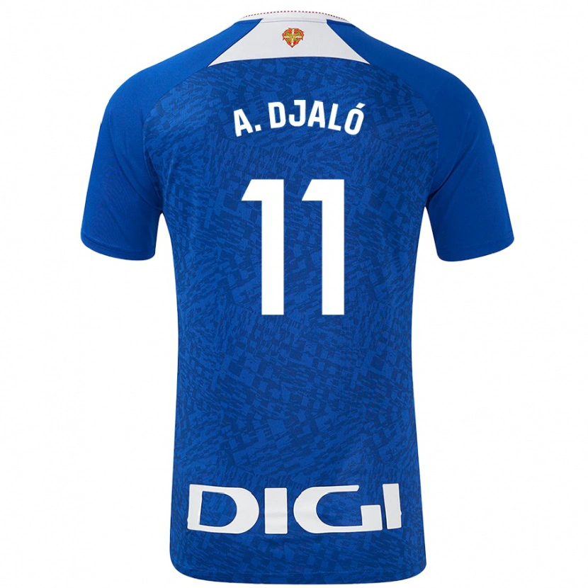 Danxen Kid Álvaro Djaló #11 Royal Blue Away Jersey 2024/25 T-Shirt