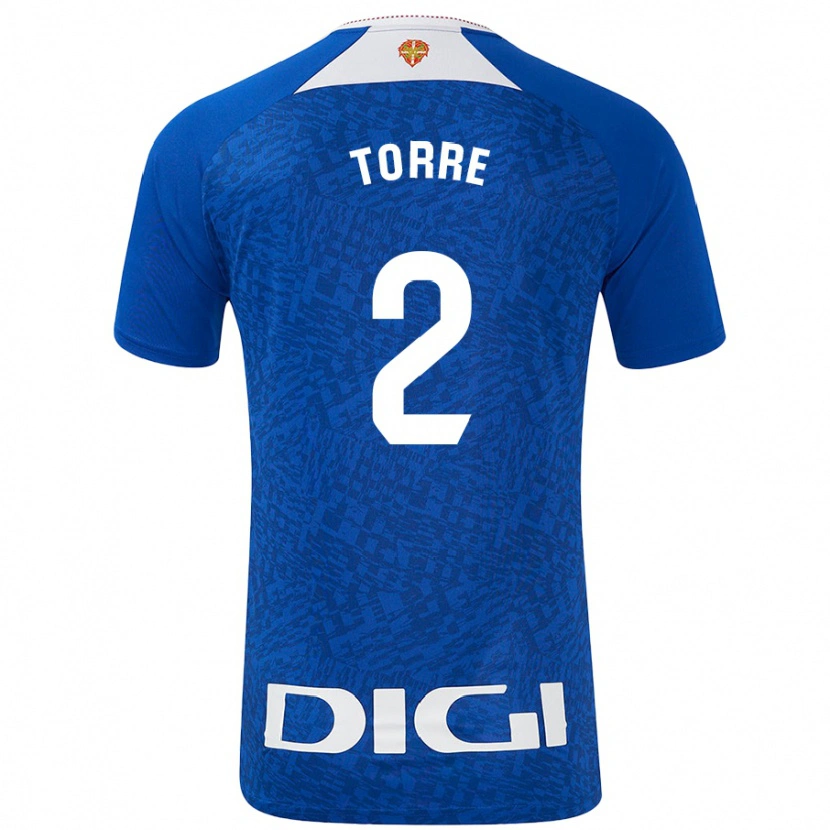 Danxen Kid Maddi Torre #2 Royal Blue Away Jersey 2024/25 T-Shirt