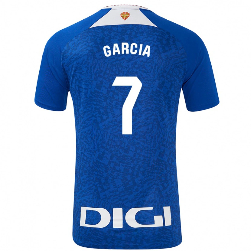 Danxen Kid Nahikari García #7 Royal Blue Away Jersey 2024/25 T-Shirt