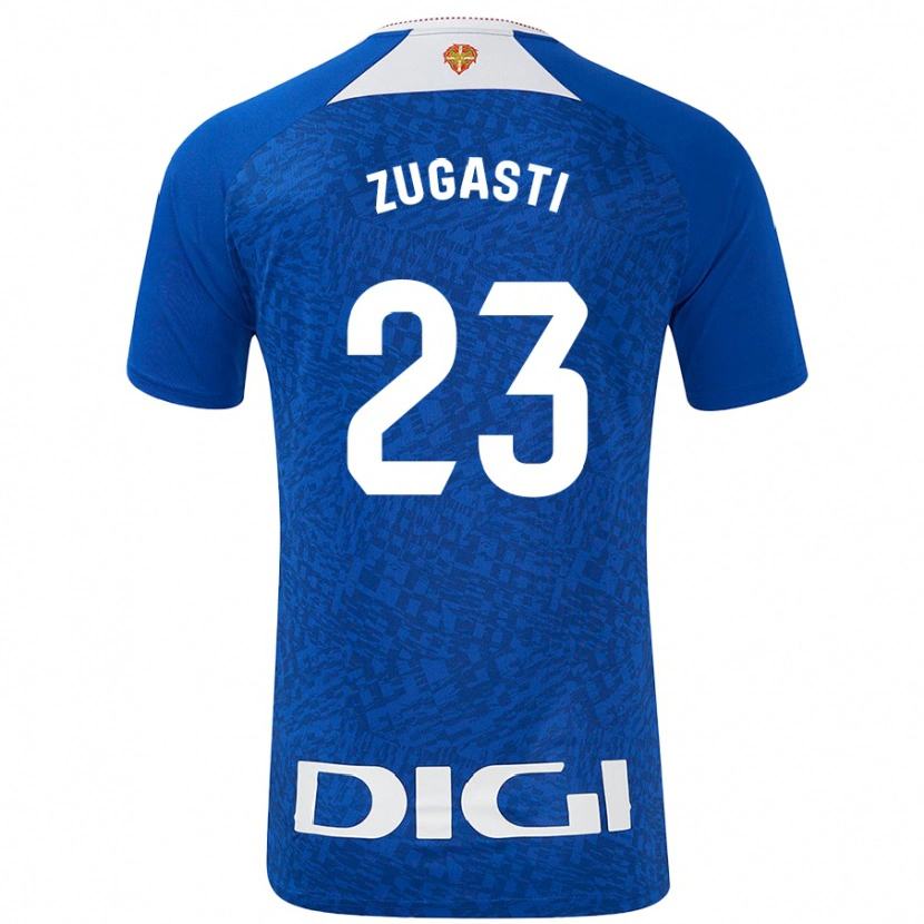 Danxen Kid Patricia Zugasti #23 Royal Blue Away Jersey 2024/25 T-Shirt