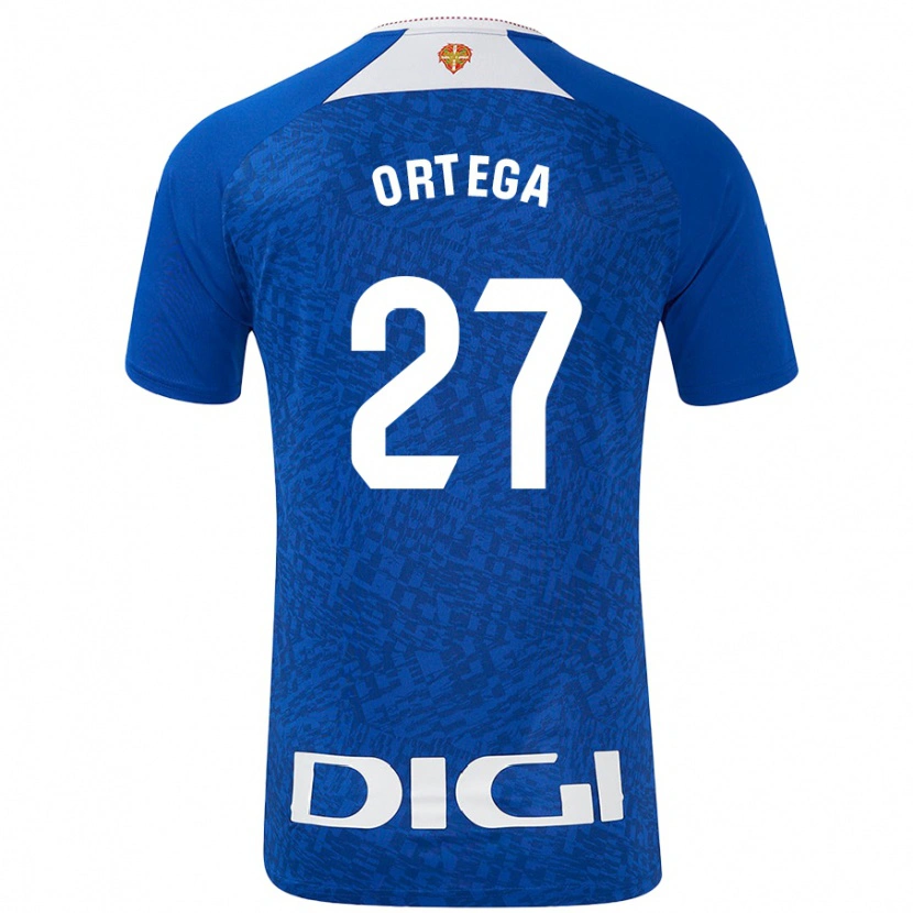 Danxen Kid Sara Ortega #27 Royal Blue Away Jersey 2024/25 T-Shirt