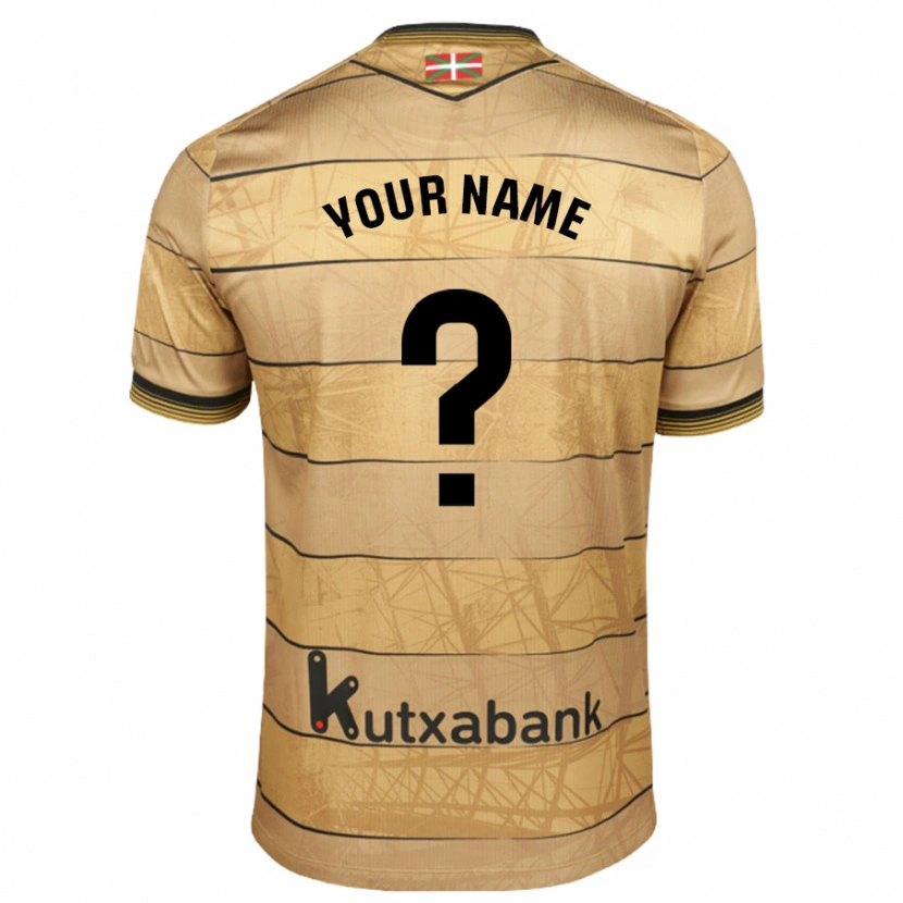 Danxen Kid Your Name #0 Brown Away Jersey 2024/25 T-Shirt