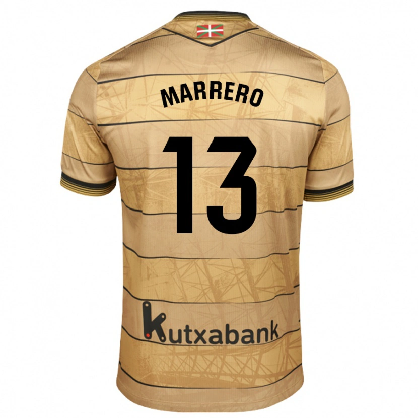 Danxen Kid Unai Marrero #13 Brown Away Jersey 2024/25 T-Shirt