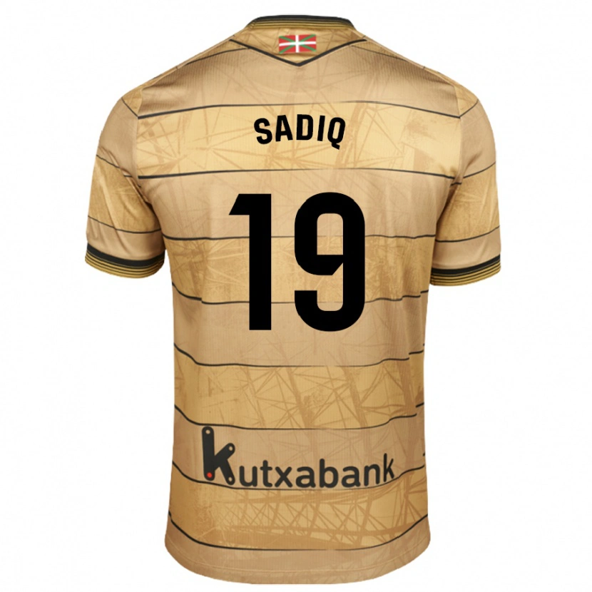 Danxen Kid Umar Sadiq #19 Brown Away Jersey 2024/25 T-Shirt