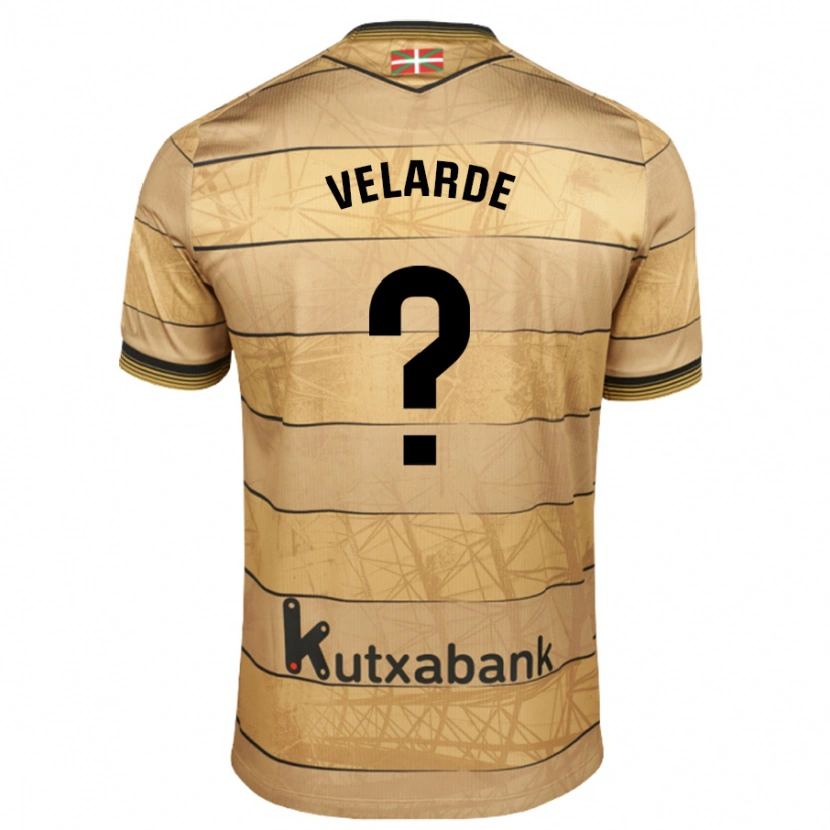 Danxen Kid Alain Velarde #0 Brown Away Jersey 2024/25 T-Shirt