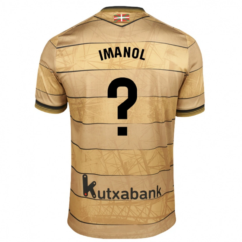 Danxen Kid Imanol Ruiz #0 Brown Away Jersey 2024/25 T-Shirt