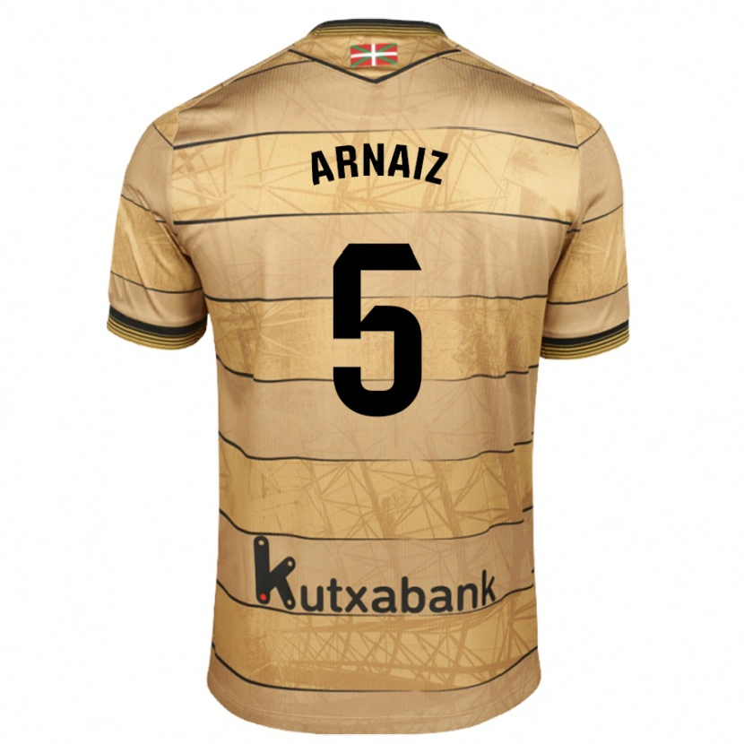 Danxen Kid Iris Arnaiz #5 Brown Away Jersey 2024/25 T-Shirt