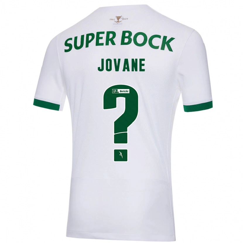 Danxen Kid Jovane #0 White Green Away Jersey 2024/25 T-Shirt