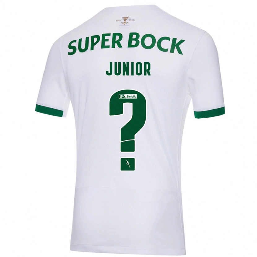 Danxen Kid Marlon Junior #0 White Green Away Jersey 2024/25 T-Shirt