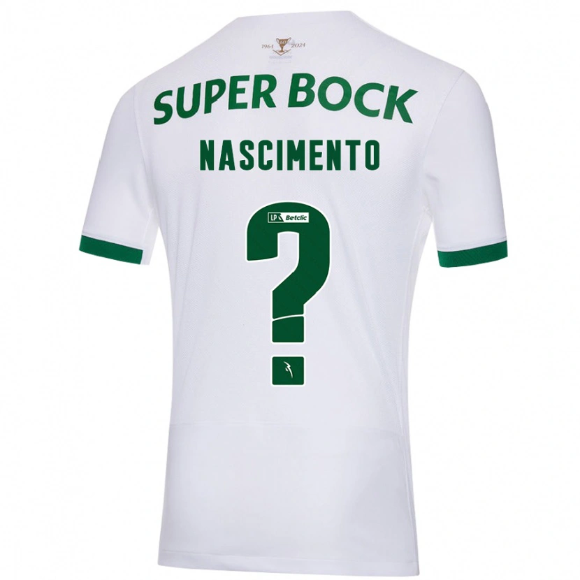 Danxen Kid Sandro Nascimento #0 White Green Away Jersey 2024/25 T-Shirt