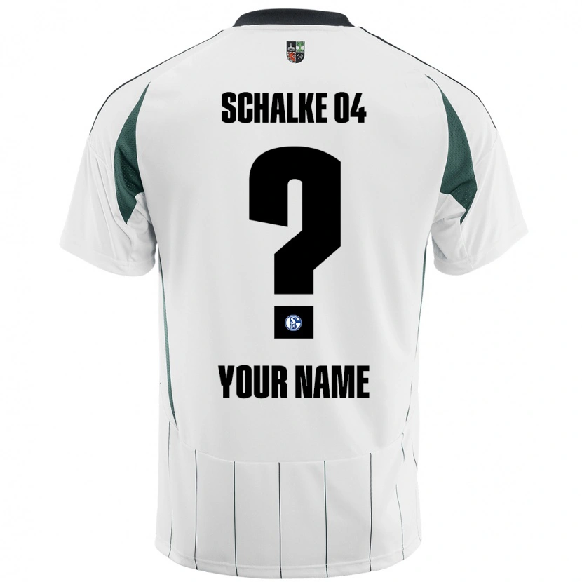 Danxen Kid Your Name #0 White Green Away Jersey 2024/25 T-Shirt