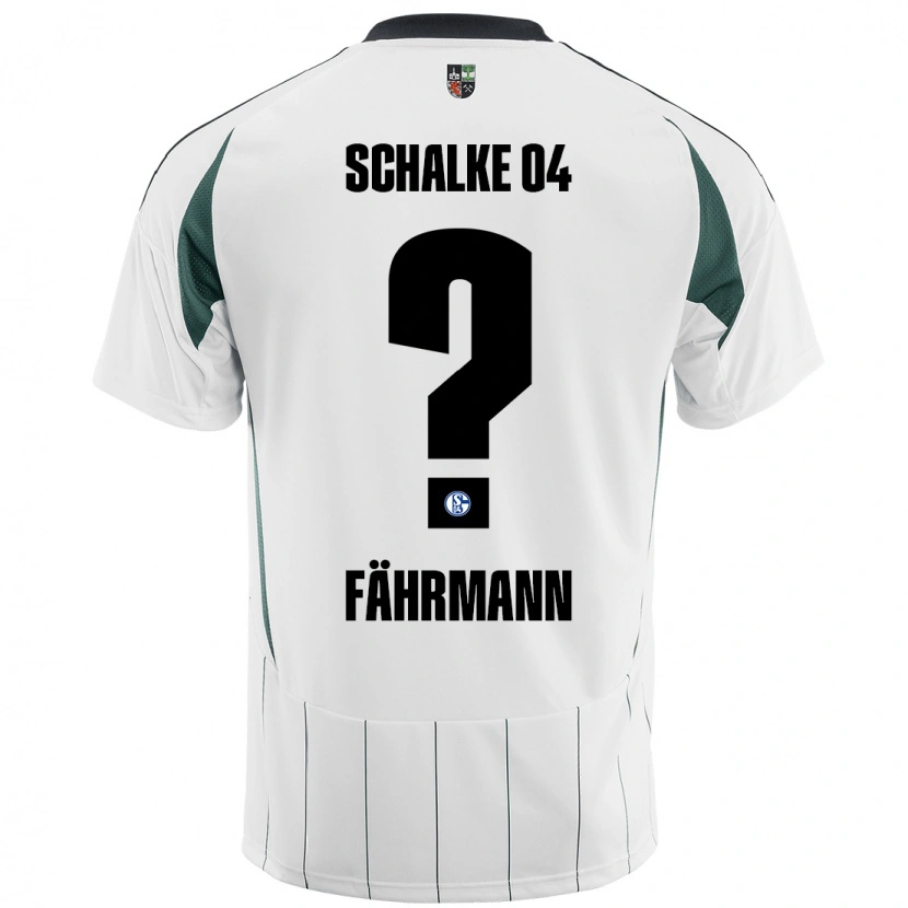 Danxen Kid Ralf Fährmann #0 White Green Away Jersey 2024/25 T-Shirt