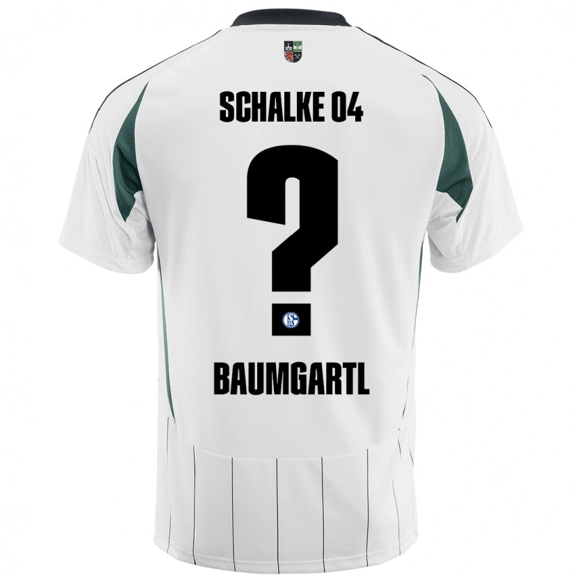 Danxen Kid Timo Baumgartl #0 White Green Away Jersey 2024/25 T-Shirt