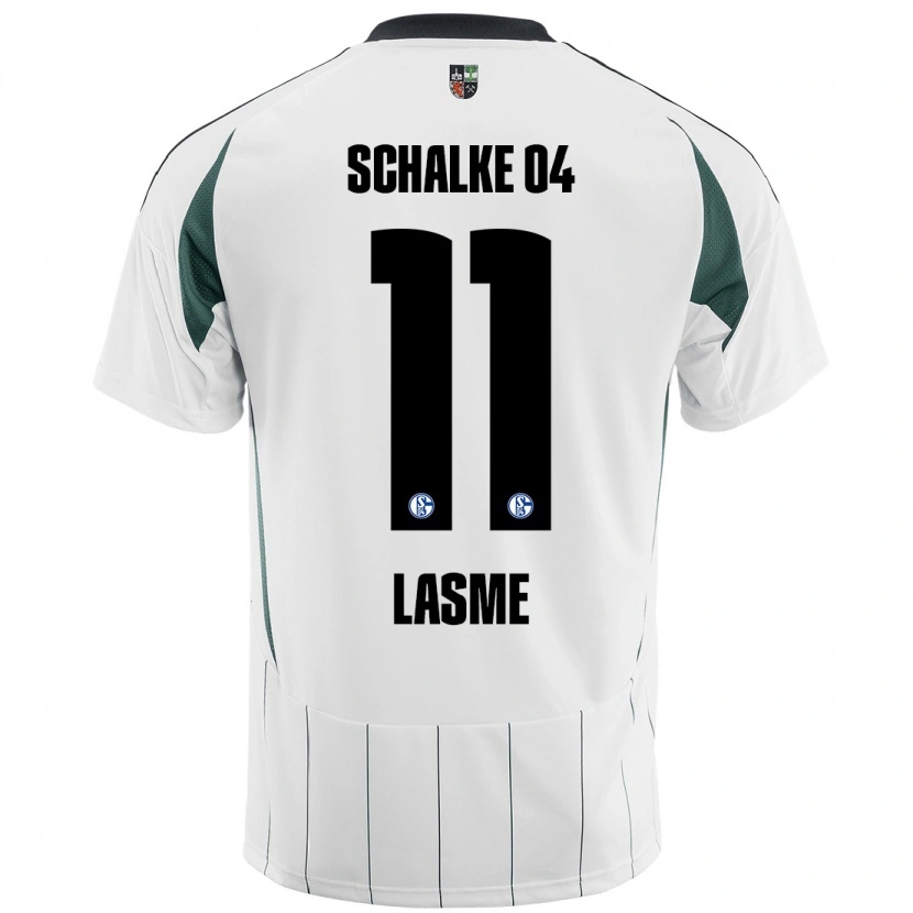 Danxen Kid Bryan Lasme #11 White Green Away Jersey 2024/25 T-Shirt