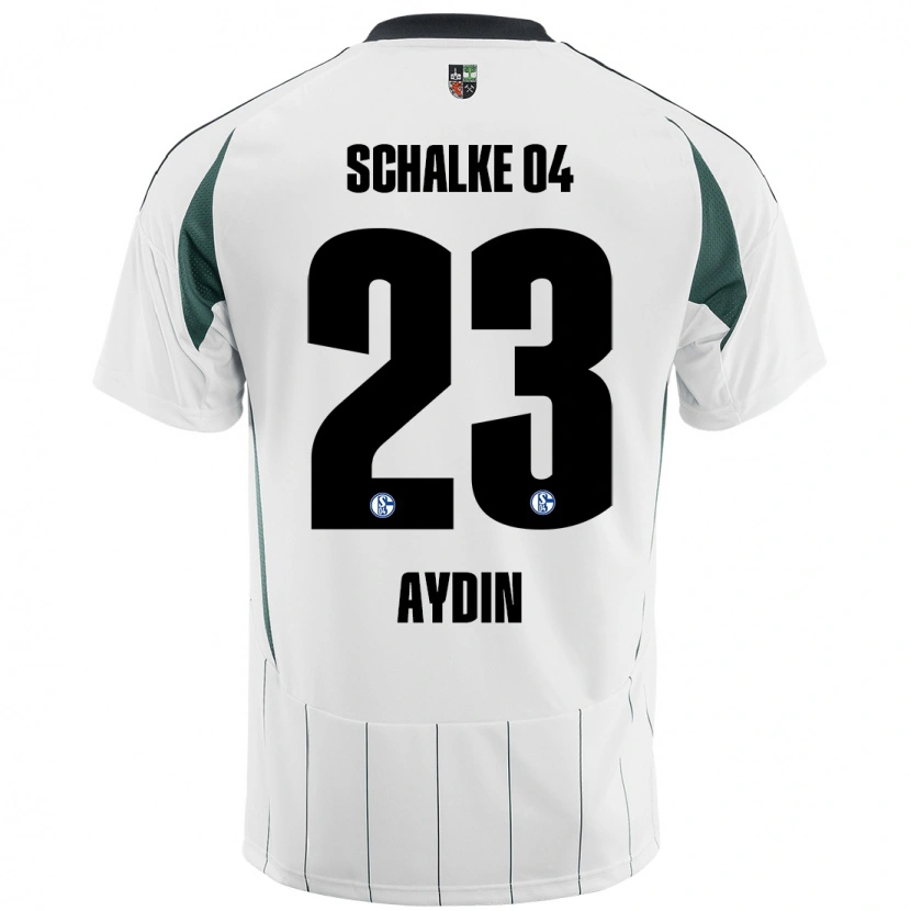 Danxen Kid Mehmet Aydın #23 White Green Away Jersey 2024/25 T-Shirt