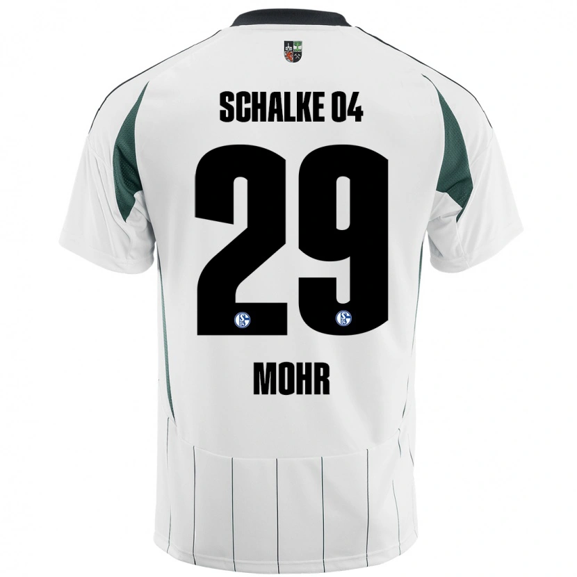 Danxen Kid Tobias Mohr #29 White Green Away Jersey 2024/25 T-Shirt