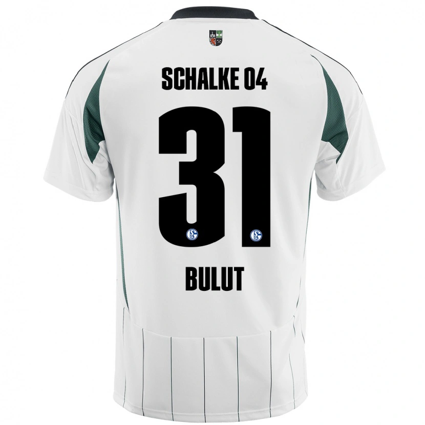 Danxen Kid Taylan Bulut #31 White Green Away Jersey 2024/25 T-Shirt