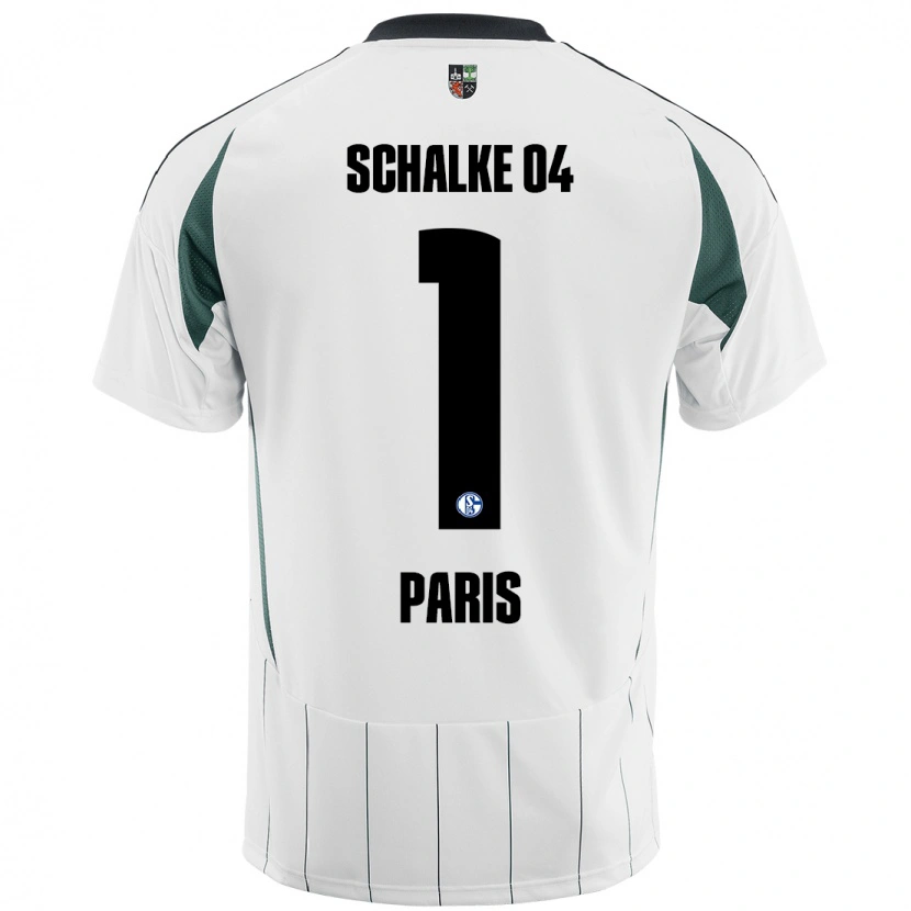 Danxen Kid Julius Paris #1 White Green Away Jersey 2024/25 T-Shirt