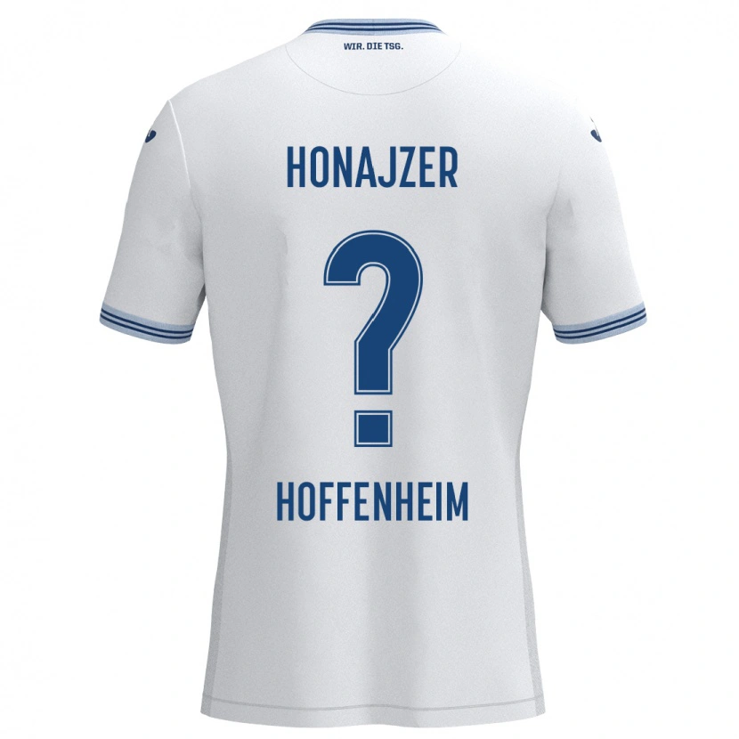 Danxen Kid Alex Honajzer #0 White Blue Away Jersey 2024/25 T-Shirt