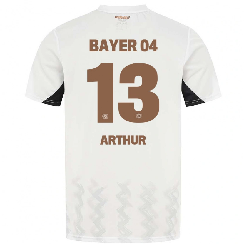 Danxen Kid Arthur #13 White Black Away Jersey 2024/25 T-Shirt