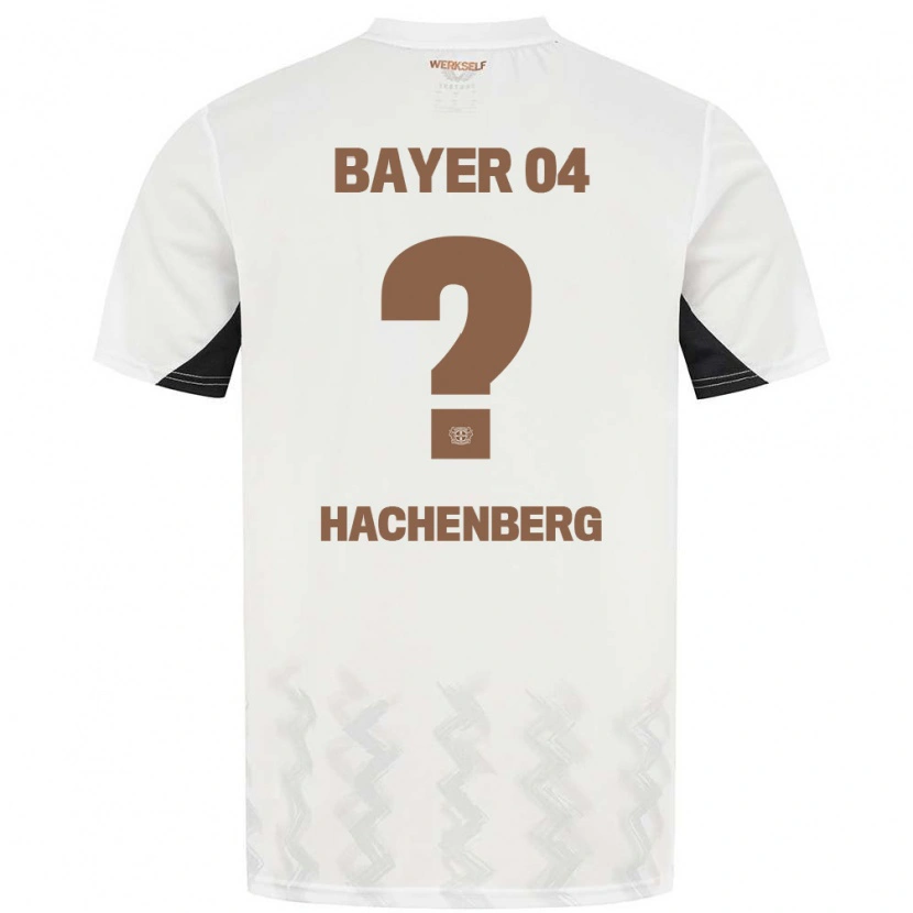 Danxen Kid Merlin Hachenberg #0 White Black Away Jersey 2024/25 T-Shirt