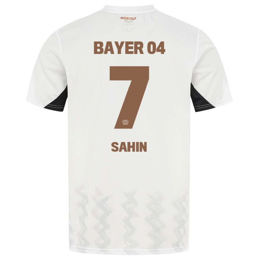 Danxen Kid Batuhan Sahin #7 White Black Away Jersey 2024/25 T-Shirt